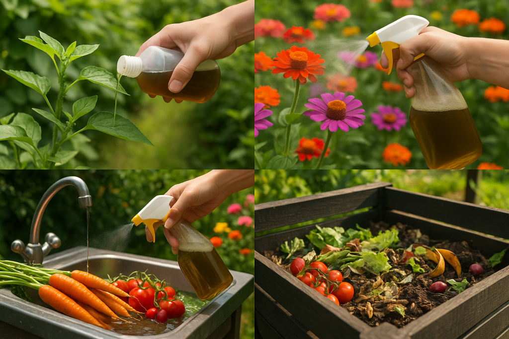 découvrez quatre manières innovantes d'utiliser le savon noir au jardin pour un entretien écologique et efficace. transformez votre espace vert grâce à ce produit polyvalent qui lutte contre les nuisibles, conditionne le sol, et favorise la croissance des plantes.